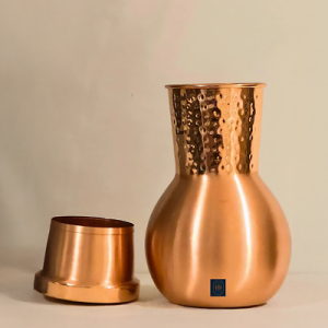 Copper Curves Water Pot
